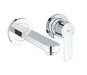 Grohe BauEdge - Umyvadlová baterie 2-otvorová instalace s tělesem chrom 