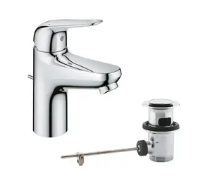 Grohe Swift - Umyvadlová baterie s výpustí chrom 