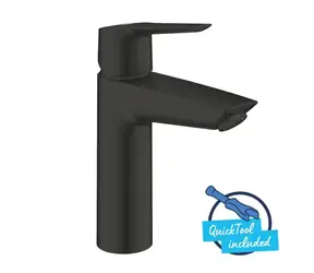 Grohe QuickFix Start - Umyvadlová baterie s výpustí Push-Open matná černá 