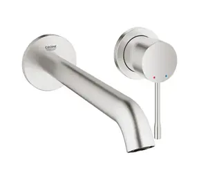 Grohe Essence - Umyvadlová baterie L pod omítku 2-otvorová instalace supersteel 