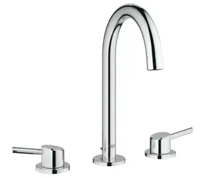 Grohe Concetto - Umyvadlová baterie s výpustí 3-otvorová instalace chrom 