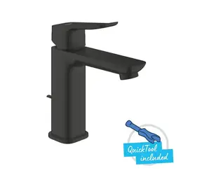Grohe Dice - Umyvadlová baterie s výpustí matná černá 