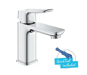 Grohe Dice - Umyvadlová baterie s výpustí Push-Open chrom 