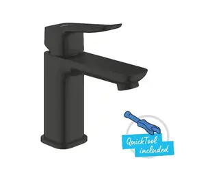 Grohe Dice - Umyvadlová baterie s výpustí Push-Open matná černá 