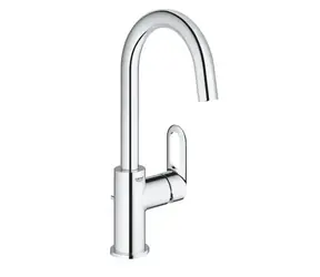 Grohe BauLoop - Umyvadlová baterie s výpustí a otočným výtokem chrom 
