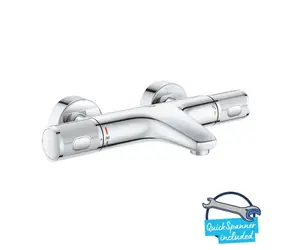 Grohe Precision Feel - Termostatická vanová baterie chrom 