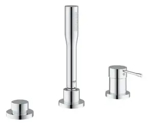 Grohe Essence - Baterie na okraj vany 3-otvorová kombinace chrom 