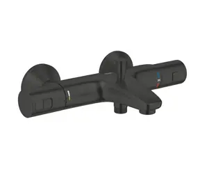 Grohe QuickFix Precision Start - Termostatická vanová baterie matná černá 