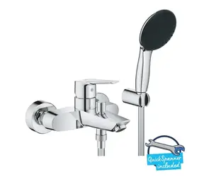 Grohe QuickFix Start - Vanová baterie s příslušenstvím chrom 