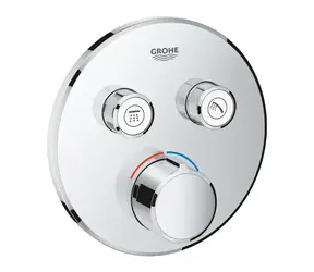 Grohe SmartControl - Baterie pod omítku 2 výstupy chrom 