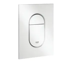 Grohe Arena Cosmopolitan S - Ovládací tlačítko splachování alpská bílá 