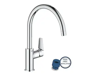 Grohe Start Edge - Dřezová baterie chrom 