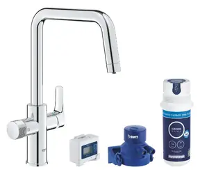 Grohe Blue Pure - Set dřezové baterie Start s filtrací chrom 