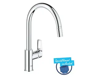 Grohe Start Loop - Dřezová baterie s výsuvnou koncovkou chrom 
