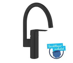 Grohe Start - Dřezová baterie matná černá 