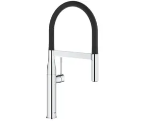 Grohe Essence - Dřezová baterie s flexibilním ramenem s přepínačem chrom 