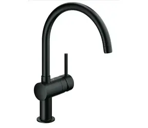 Grohe Minta - Páková dřezová baterie černá 
