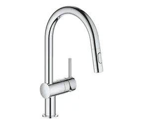 Grohe Minta - Dřezová baterie s výsuvnou sprškou chrom 