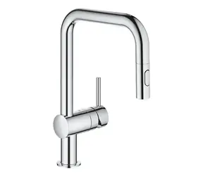 Grohe Minta - Dřezová baterie s výsuvnou sprškou chrom 