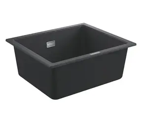 Grohe Dřezy - Kompozitní dřez K700 s odtokem 53x46 cm granitová černá 