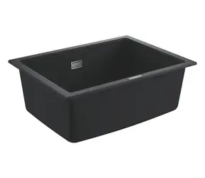 Grohe Dřezy - Kompozitní dřez K700 s odtokem 61x46 cm granitová černá 