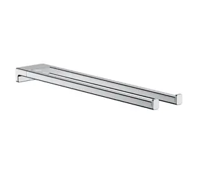 Hansgrohe AddStoris - Držák ručníků dvojitý | délka 45 cm | chrom 