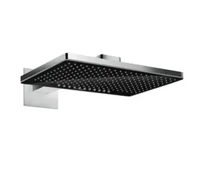 Hansgrohe Rainmaker Select - Hlavová sprcha 460 | 2 proudy | sprchové rameno 46 cm | černá/chrom 