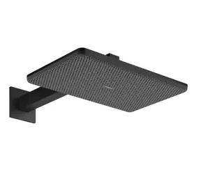 Hansgrohe Raindance Alive Q - Hlavová sprcha | 21x34 cm | 2 proudy | EcoSmart | matná černá 
