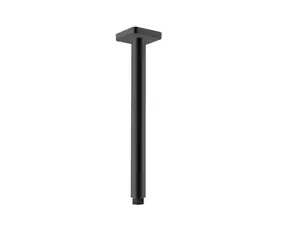 Hansgrohe Vernis Shape - Přívod od stropu 30 cm | matná černá 