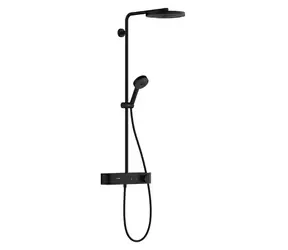 Hansgrohe Pulsify S - Sprchový set s termostatem | průměr 26 cm | 3 proudy | EcoSmart | matná černá 