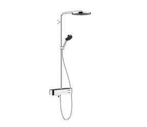 Hansgrohe Pulsify S - Sprchový set 260 s vanovým termostatem ShowerTablet Select 400 | 1 proud | chrom