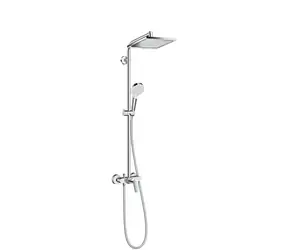 Hansgrohe Crometta - Sprchový set Showerpipe E 240 s baterií chrom