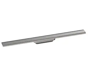 Hansgrohe RainDrain Original - Lineární sprchový žlab 80 cm | s roštem | kartáčovaná nerezová ocel 