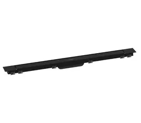 Hansgrohe RainDrain Match Plus - Sprchový žlab 90 cm | s roštem matná černá 