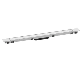 Hansgrohe RainDrain Match Plus - Sprchový žlab 90 cm | s roštem matná bílá 