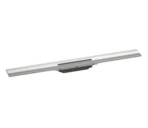 Hansgrohe RainDrain Flex - Lineární sprchový žlab s nerezovým roštem 800 | ke stěně | zkrátitelný | kartáčovaná nerez 