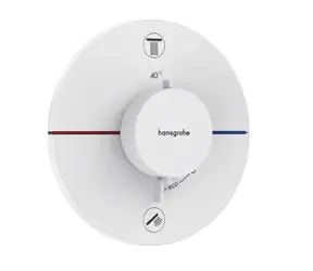 Hansgrohe ShowerSelect Comfort - Termostatická baterie pod omítku | pro 2 spotřebiče | matná bílá 