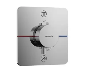 Hansgrohe ShowerSelect Comfort - Termostatická baterie pod omítku | pro 2 spotřebiče | chrom 