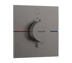 Hansgrohe ShowerSelect Comfort - Termostatická baterie pod omítku kartáčovaný černý chrom 
