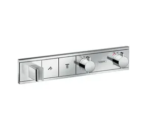 Hansgrohe RainSelect - Termostatická sprchová baterie pod omítku | pro 2 výstupy | chrom 