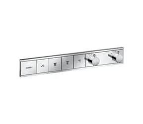Hansgrohe RainSelect - Baterie pod omítku pro 4 spotřebiče | chrom 