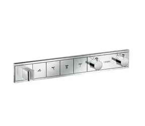 Hansgrohe RainSelect - Baterie pod omítku pro 4 spotřebiče | chrom 