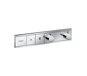 Hansgrohe RainSelect - Baterie pod omítku pro 2 spotřebiče | chrom 