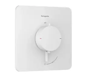Hansgrohe Ecostat Comfort Q - Termostatická baterie pod omítku matná bílá 