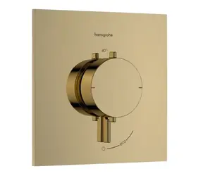 Hansgrohe Ecostat Comfort E - Termostatická baterie pod omítku leštěný vzhled zlata 