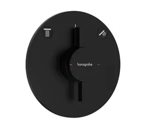 Hansgrohe DuoTurn S - Baterie pod omítku | pro 2 spotřebiče | matná černá 