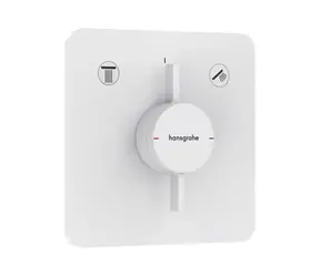 Hansgrohe DuoTurn Q - Baterie pod omítku | pro 2 spotřebiče | matná bílá 