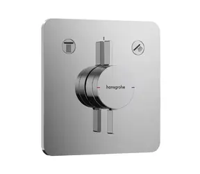 Hansgrohe DuoTurn Q - Baterie pod omítku | pro 2 spotřebiče | chrom 