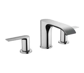 Hansgrohe Vivenis - Umyvadlová baterie s výpustí | 3-otvorová instalace | EcoSmart | chrom 