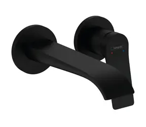 Hansgrohe Vivenis - Umyvadlová baterie pod omítku | 2-otvorová instalace | EcoSmart | matná černá 